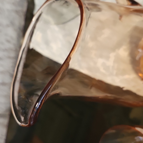 Vintage Rose Gold Pitcher & 3 Glasses - Picture 6 of 11